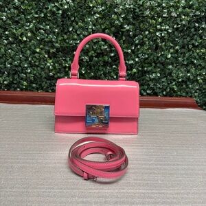 Tory Burch MINI Bon Bon Spazzolato Mini Top Handle